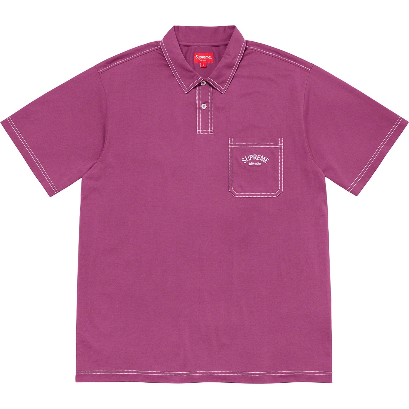 Contrast Stitch Polo view 5
